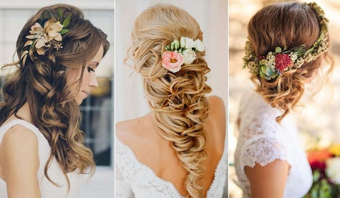 Brides Wedding Hairstyles for Long Hair