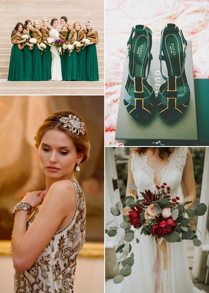 Accessories for a winter wedding