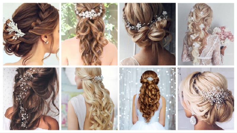 How to choose a hairstyle for a wedding?