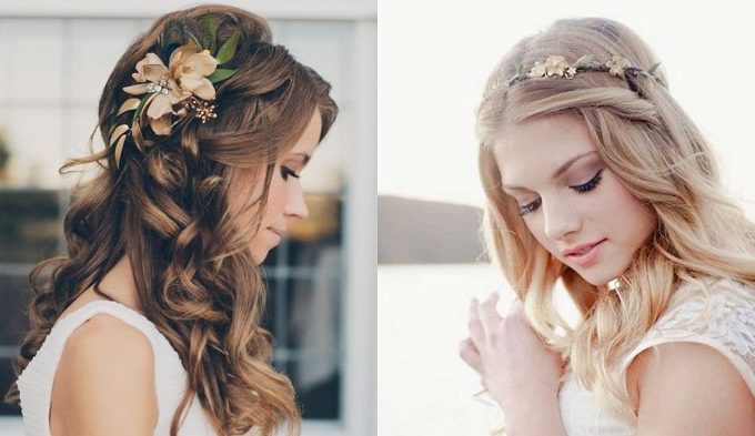 Gorgeous and Breezy Beach Wedding Hairstyles Bride and Groom